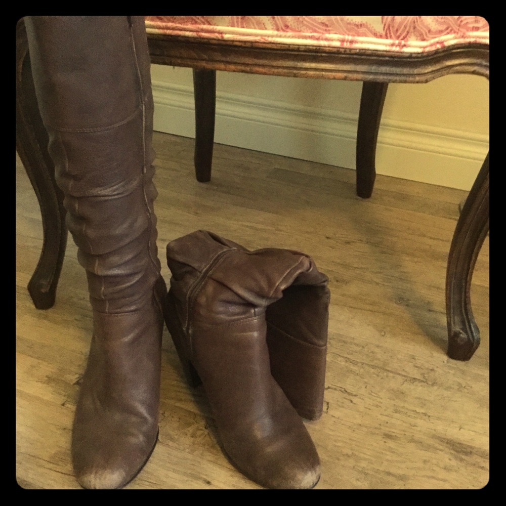 Soft Brown leather Boots